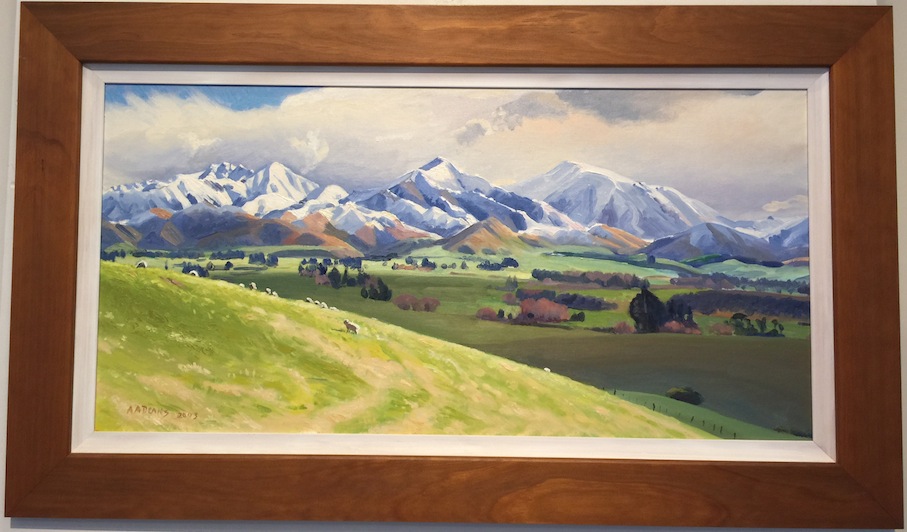 AA Deans |   Four Peaks Geraldine |  Framed  | McATamney Gallery and Design Store | Geraldine NZ